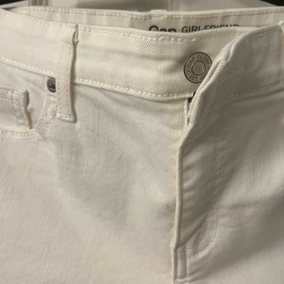 Gap Girlfriend White Jeans - Picture 4 of 7